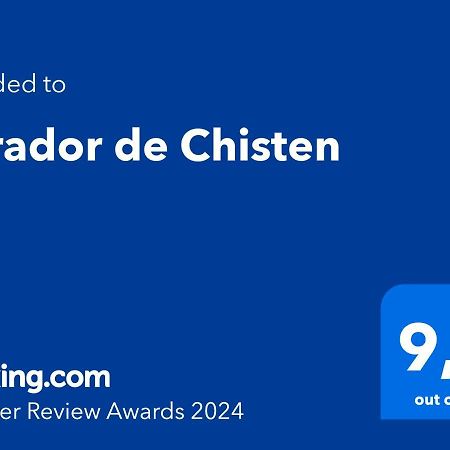 Mirador De Chisten Gistaín Extérieur photo