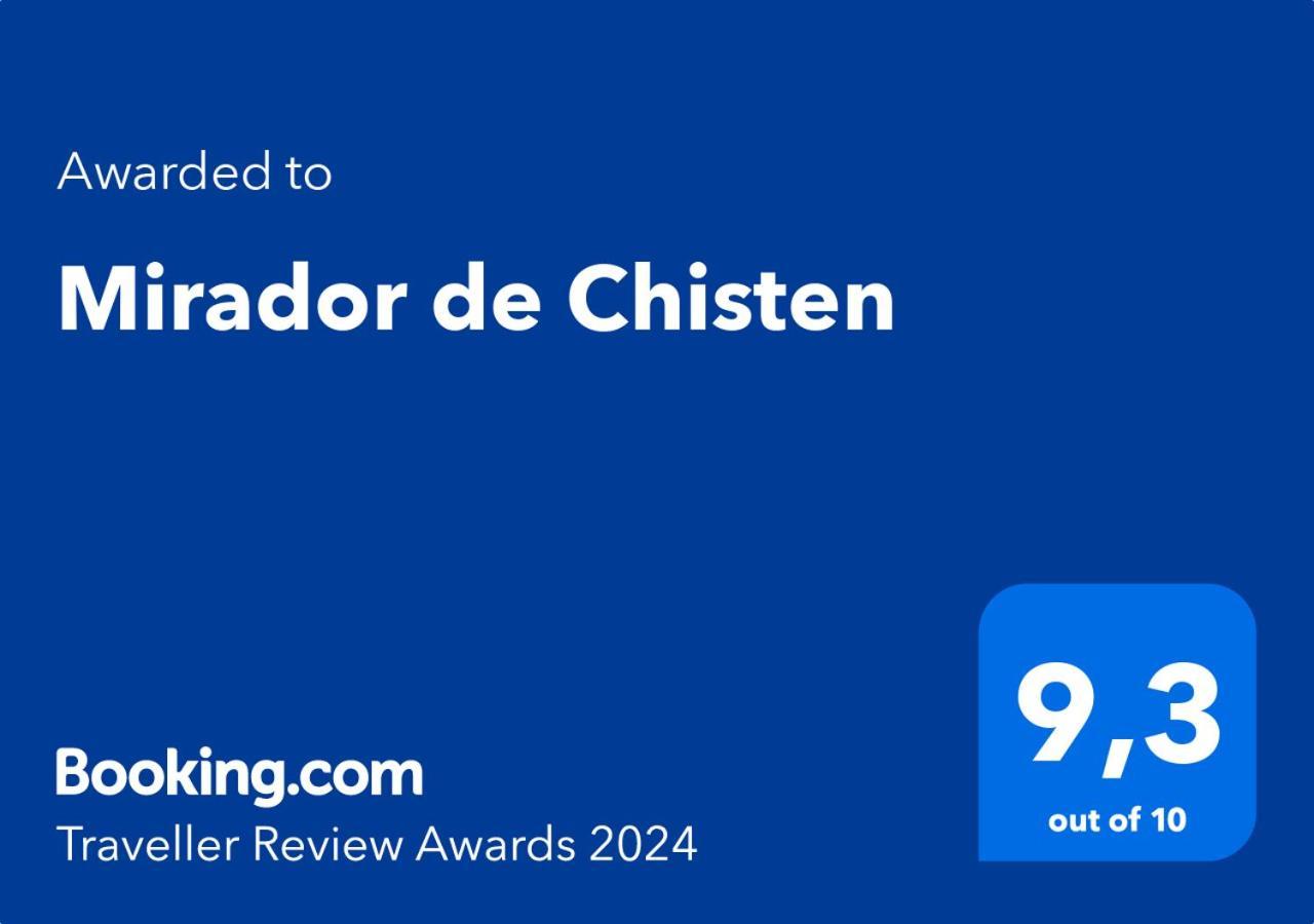 Mirador De Chisten Gistaín Extérieur photo